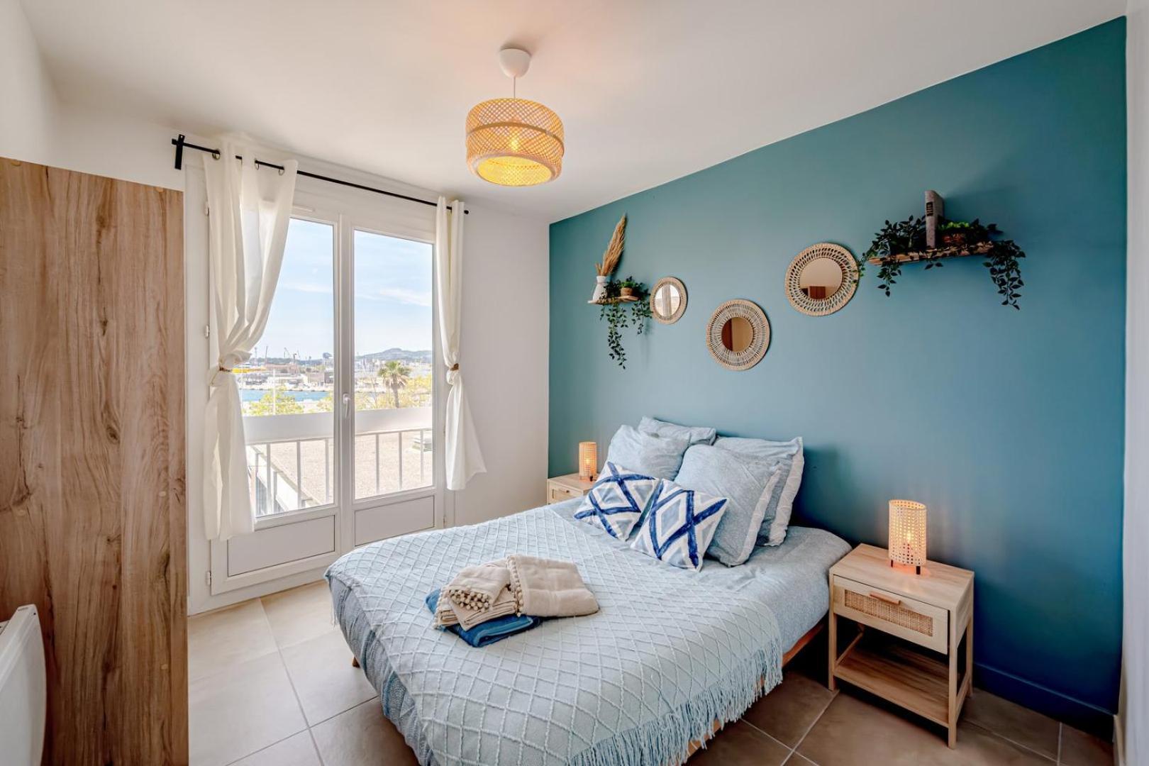 Air-Conditioned Apartment - Sea View Port Toulon Exteriör bild